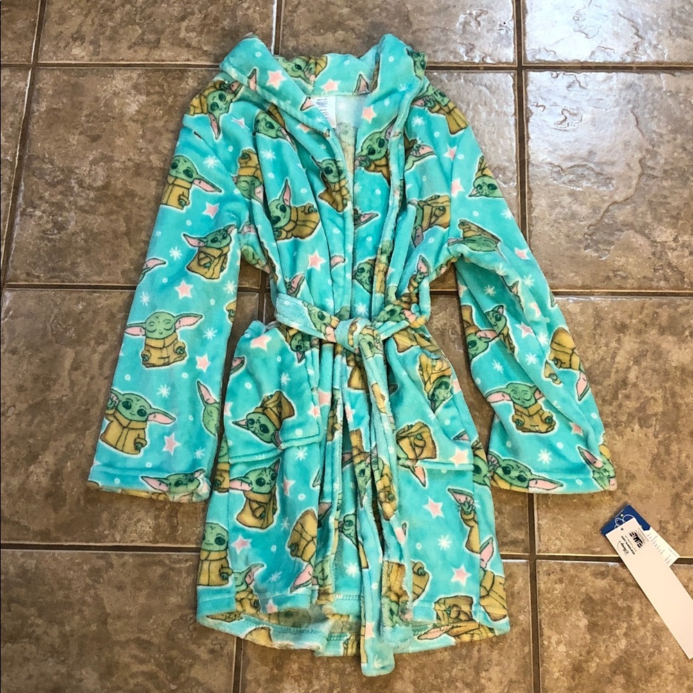 Star Wars Yoda Girls Robe size 7-8